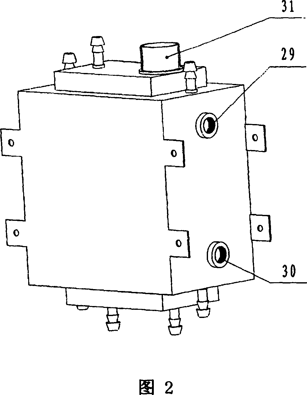 Process for producing sterilizing agent of medical high concentrition ozone and equipment thereof