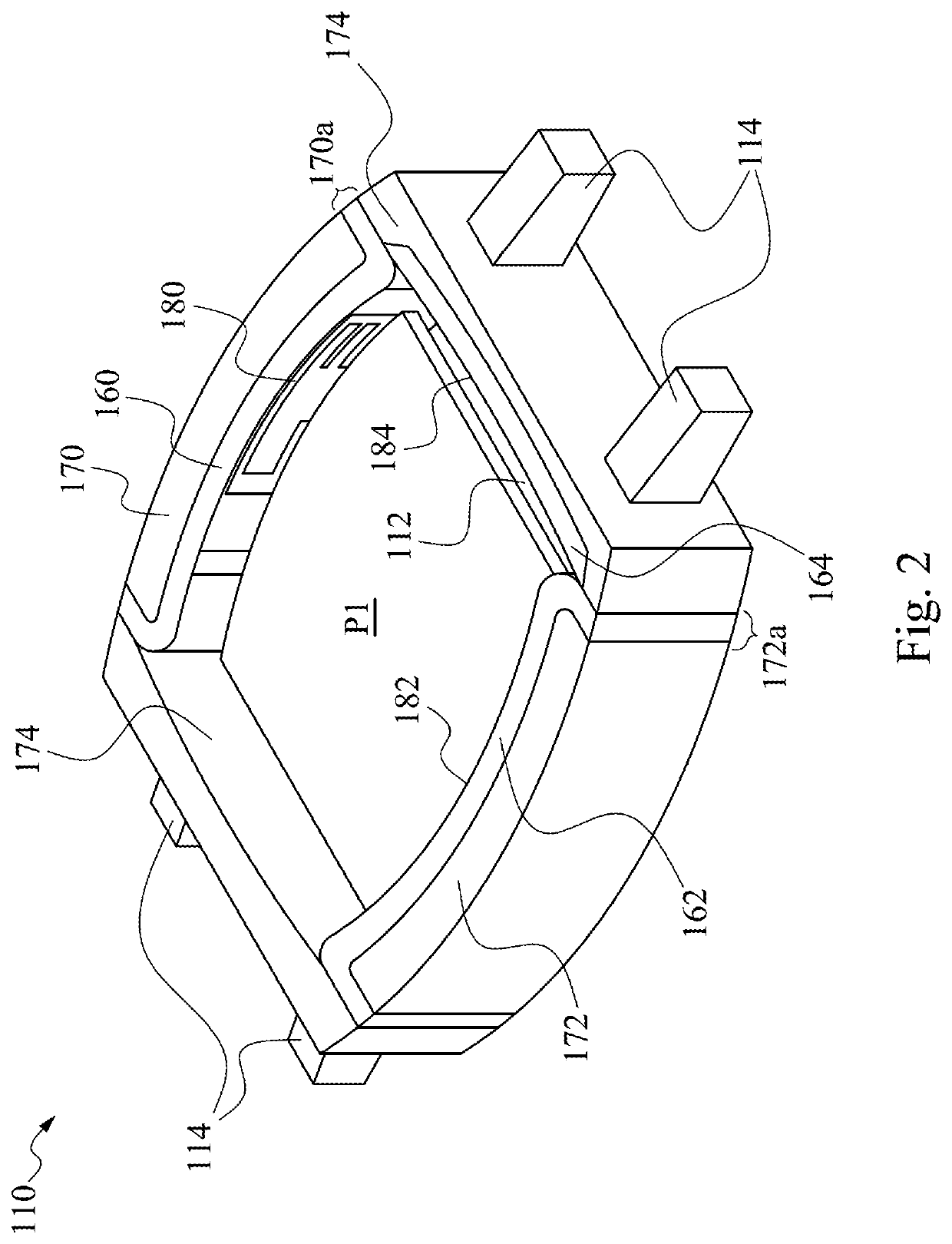 Wearable electronic device and antenna system thereof