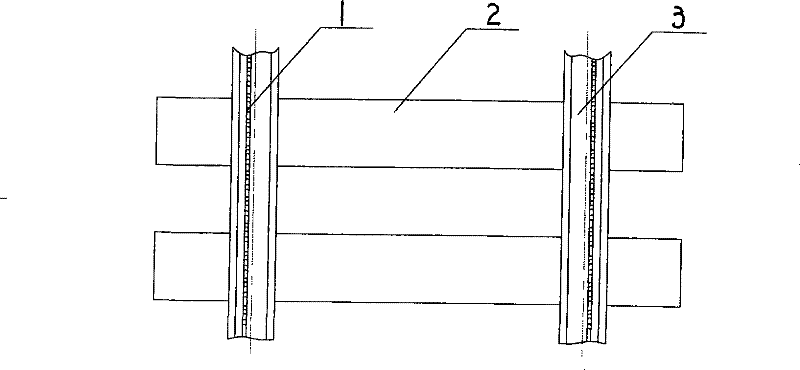 Equipment for soldering anti-rust conductive metal on steel rail surface