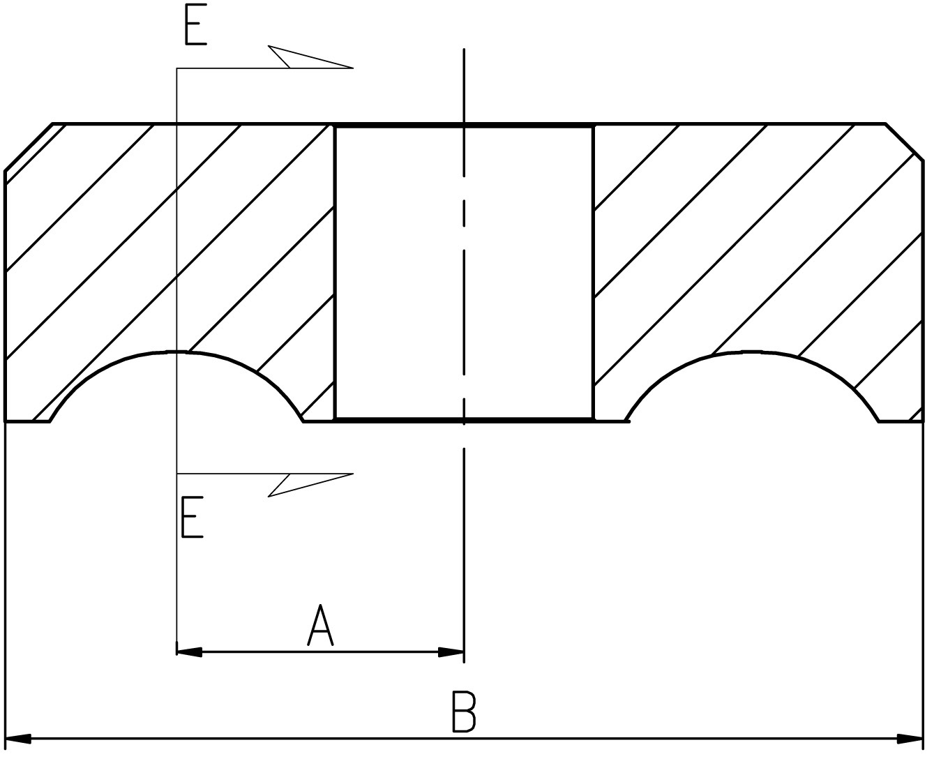 Inner-wall rope-pressing cable drum