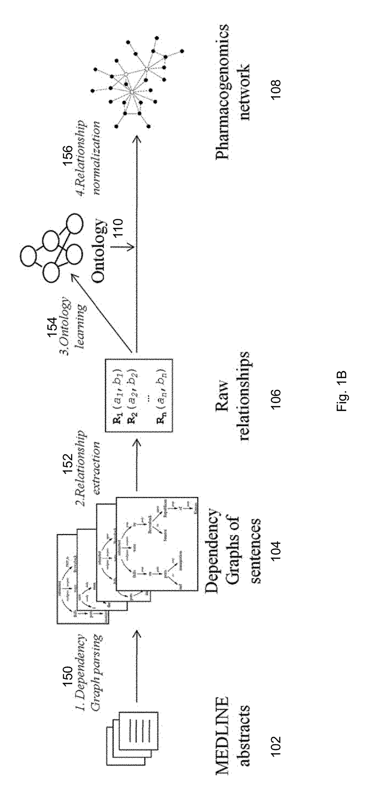 Method and system for extraction and normalization of relationships via ontology induction
