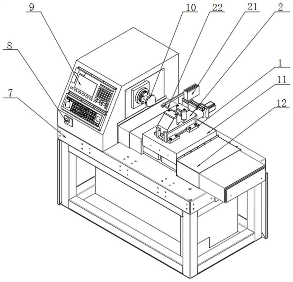 Hydraulic guide pipe flaring machine