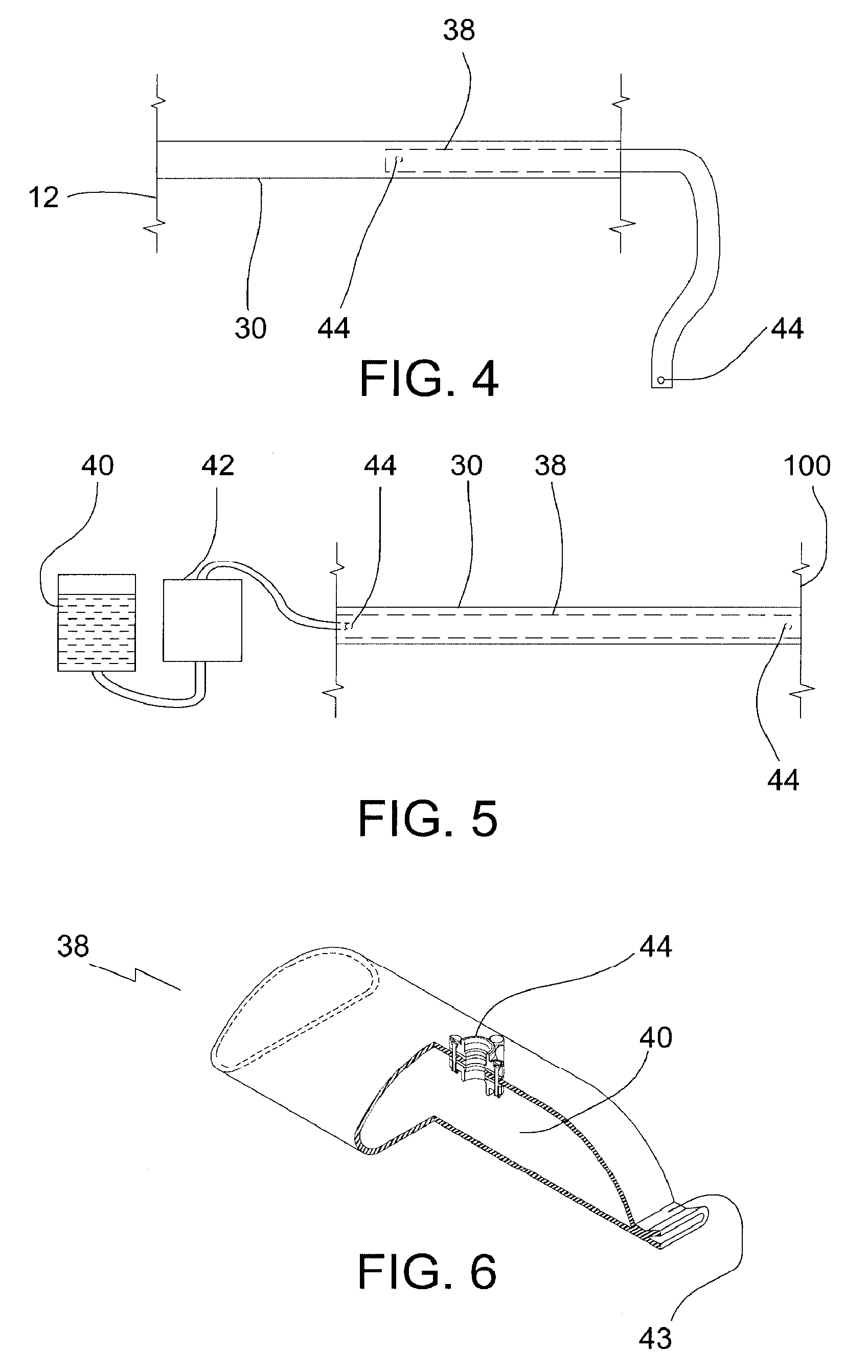 Method of securing elongated objects to a floating cover