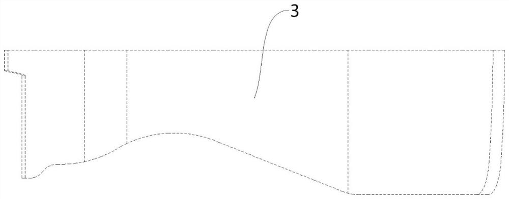 Machining method of solid wood office desk