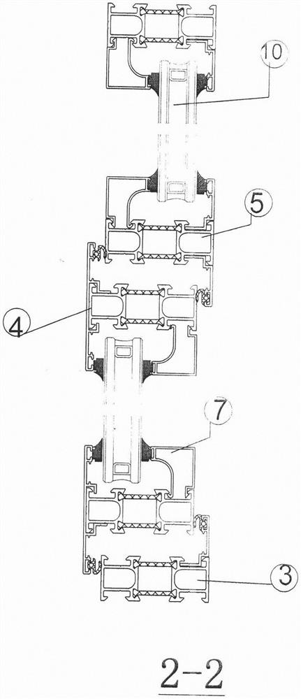 Universal profile and door and window system thereof