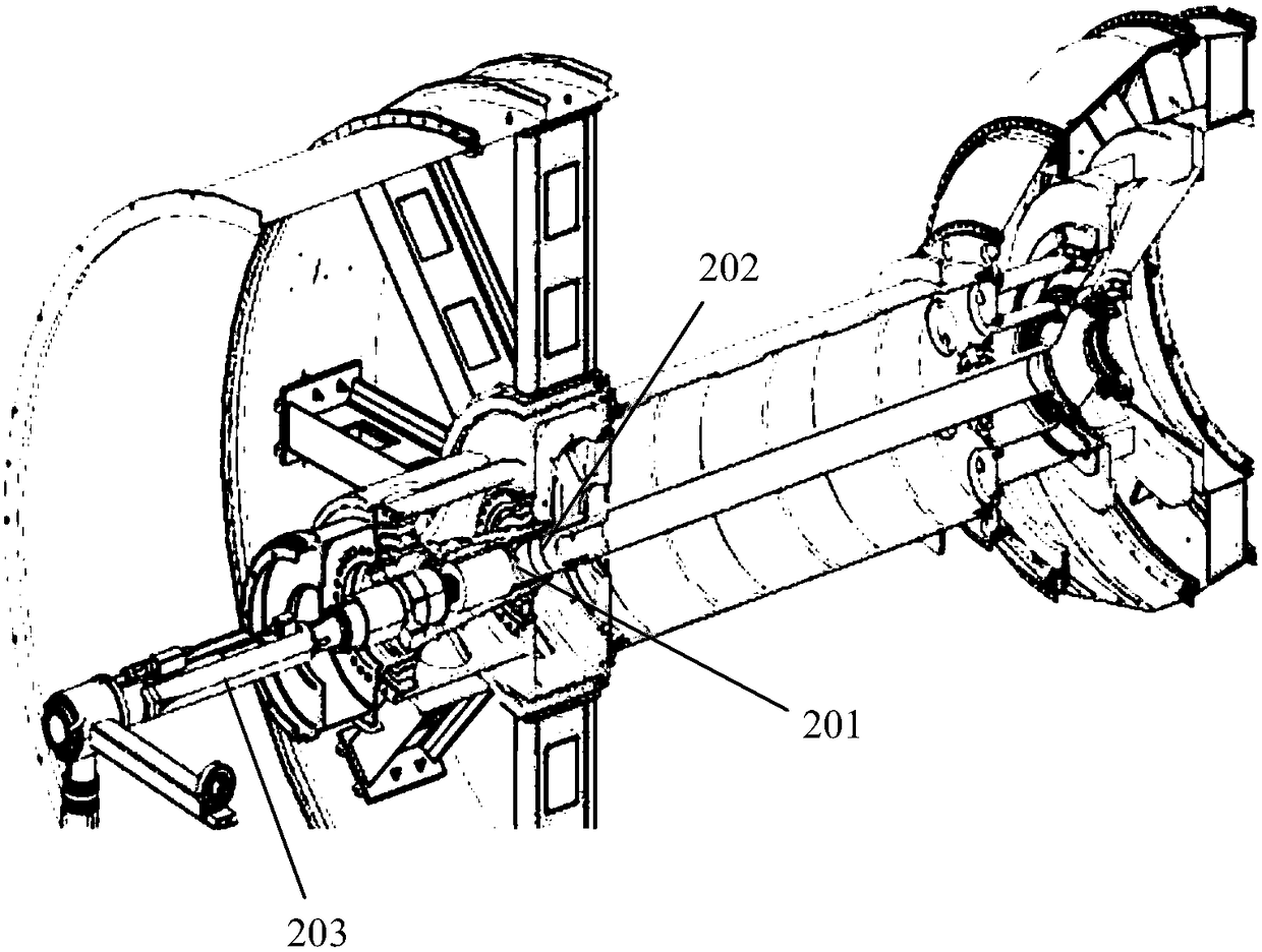 Nut tightening device