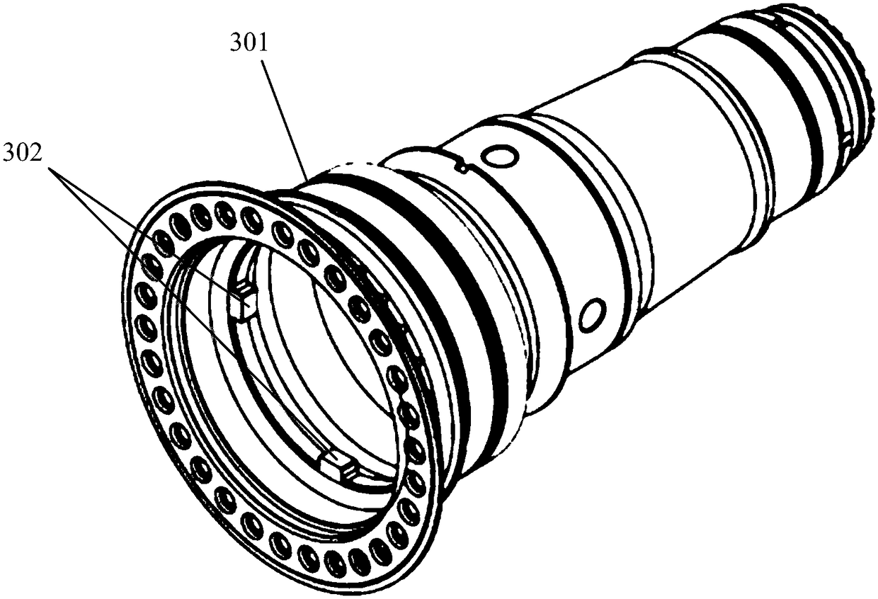 Nut tightening device