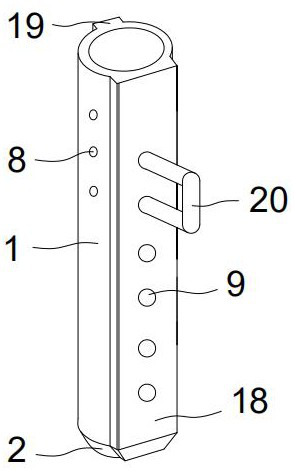 Collision-resistant anti-collision column