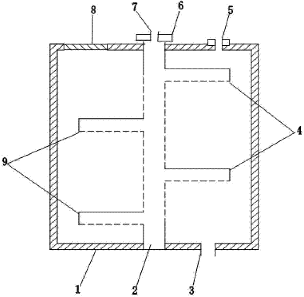 Multifunctional efficient and energy-saving fermentation tank