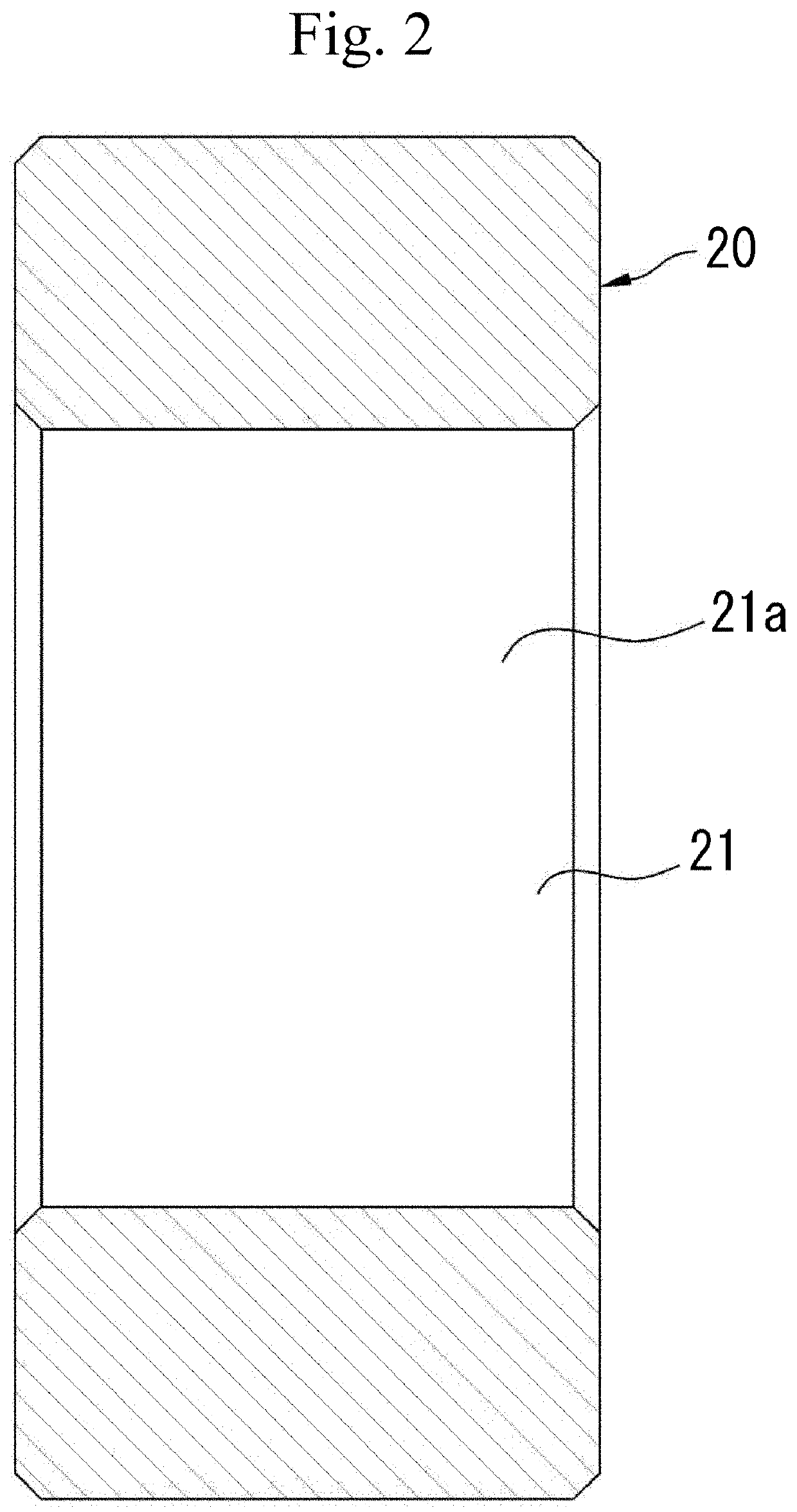 Sintered bearing and method for manufacturing sintered bearing