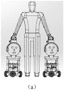 A walking aid robot and a combined type intelligent control method