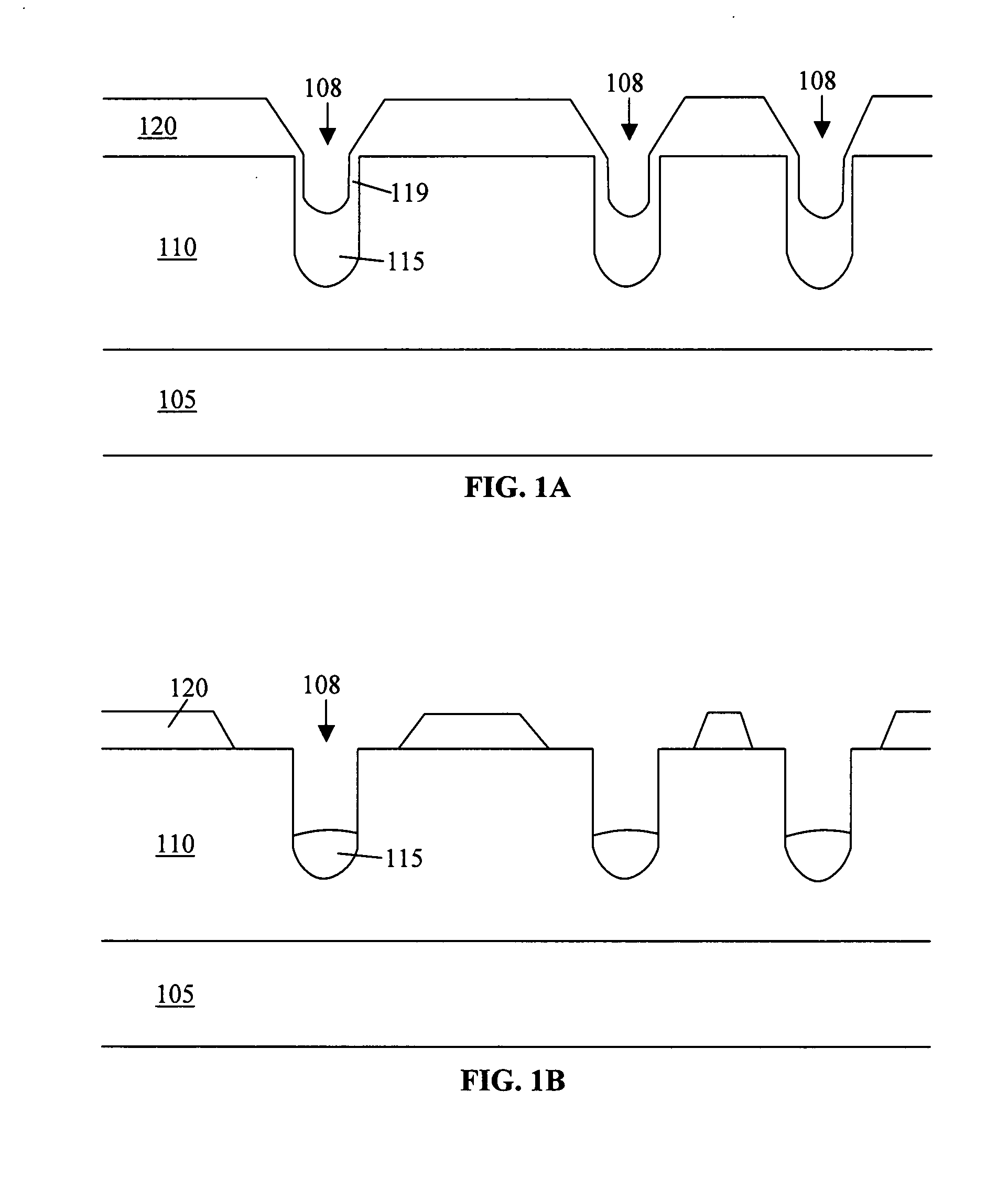 Device structure and manufacturing method using HDP deposited source-body implant block