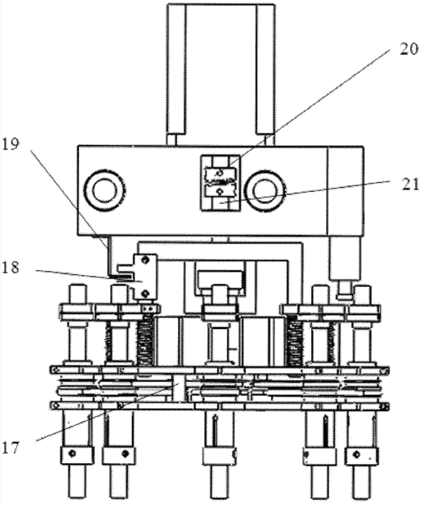 Modular high-speed mounting head for LED (light emitting diode) mounting