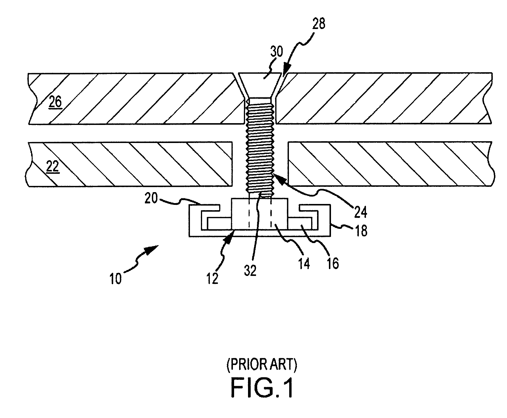 Integrated nutplate and clip for a floating fastener and method of manufacture and assembly