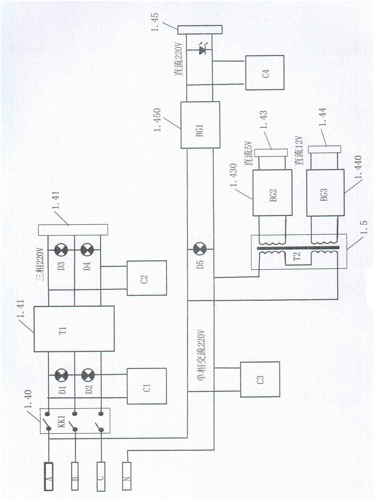 Electrical performance debugging device for marine electric valve
