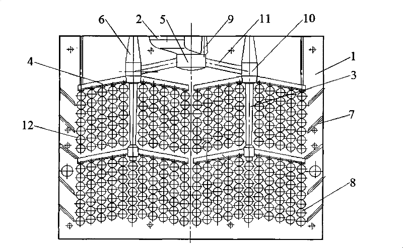 Vertical-parting casting ball and casting section die