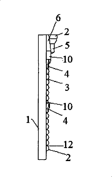 Vertical-parting casting ball and casting section die