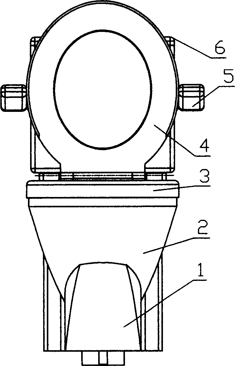 Toilet with sterilizing, drying and flushing functions