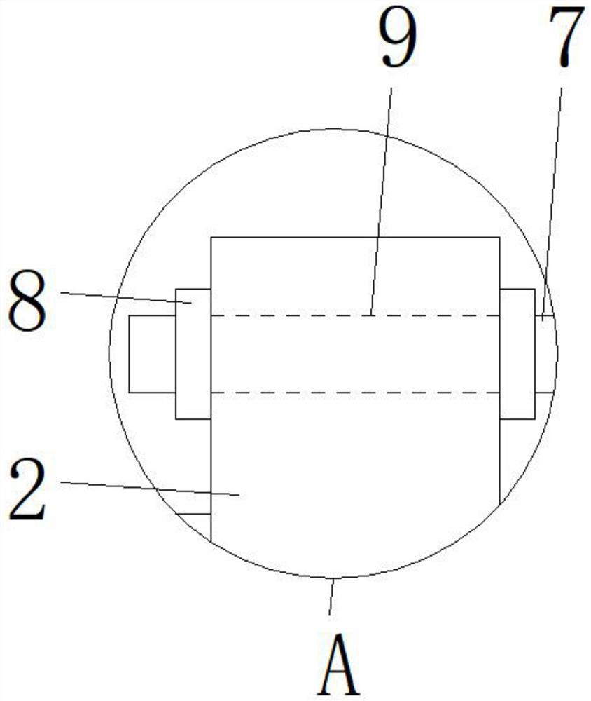 A sensor installation structure for building construction based on fiber grating