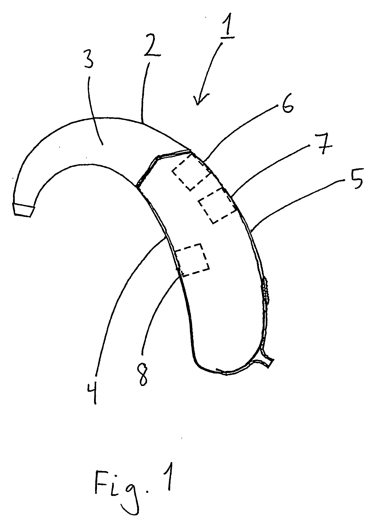 Hearing aid and a method of processing a sound signal in a hearing aid