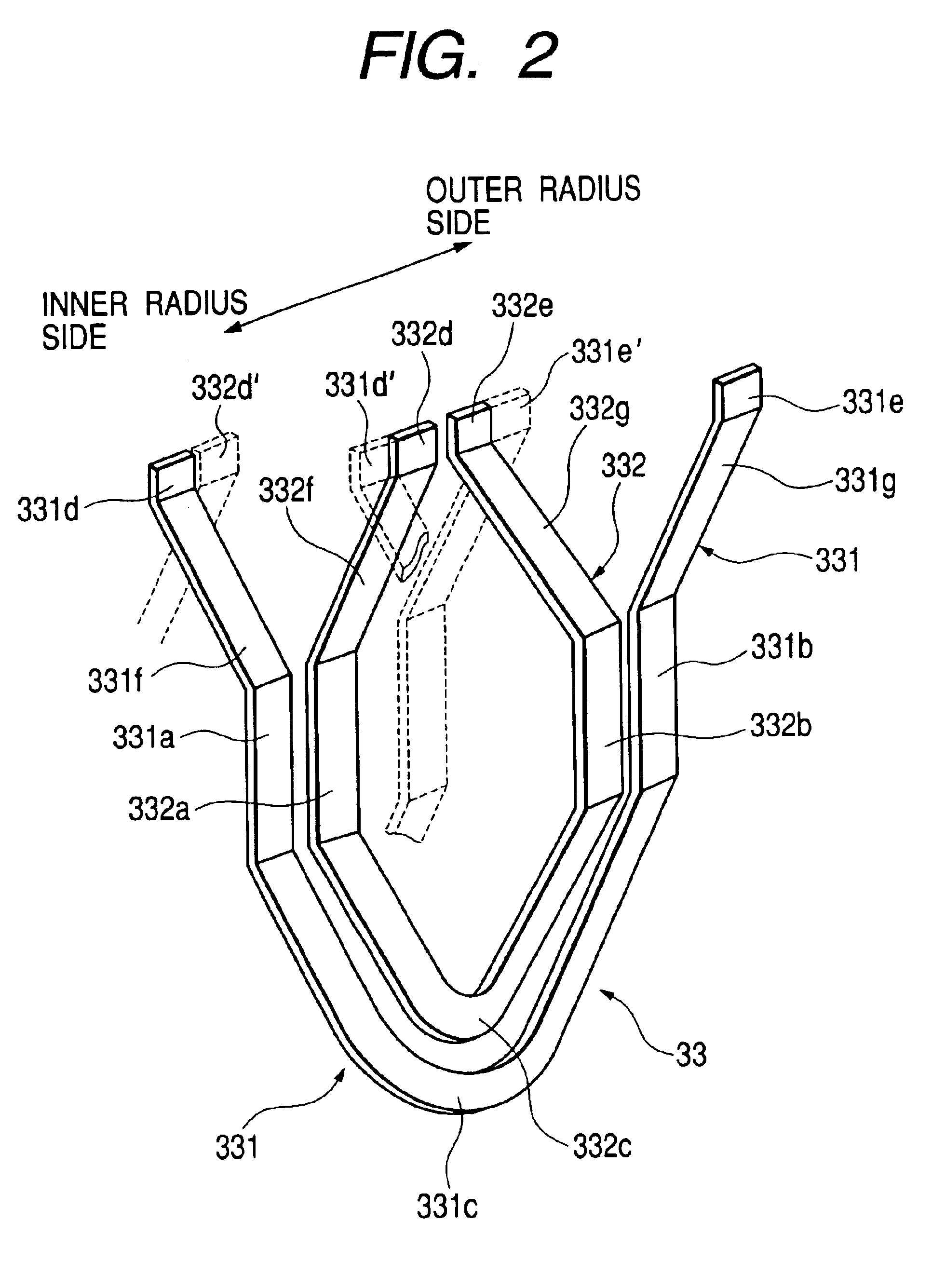 Stator coil made of joined conductor segments for rotary electric machinery and method for manufacturing the same