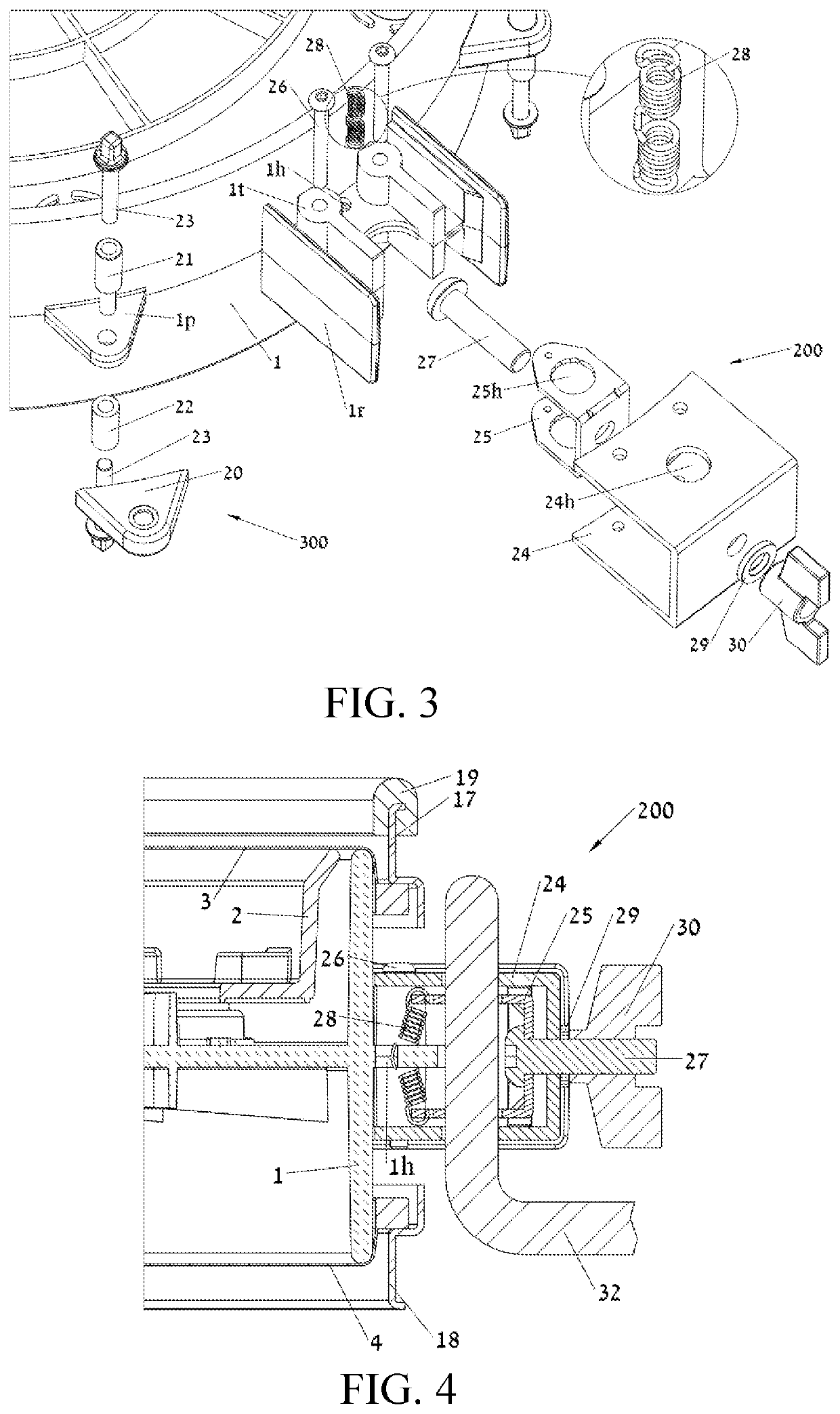 Electronic percussion instrument