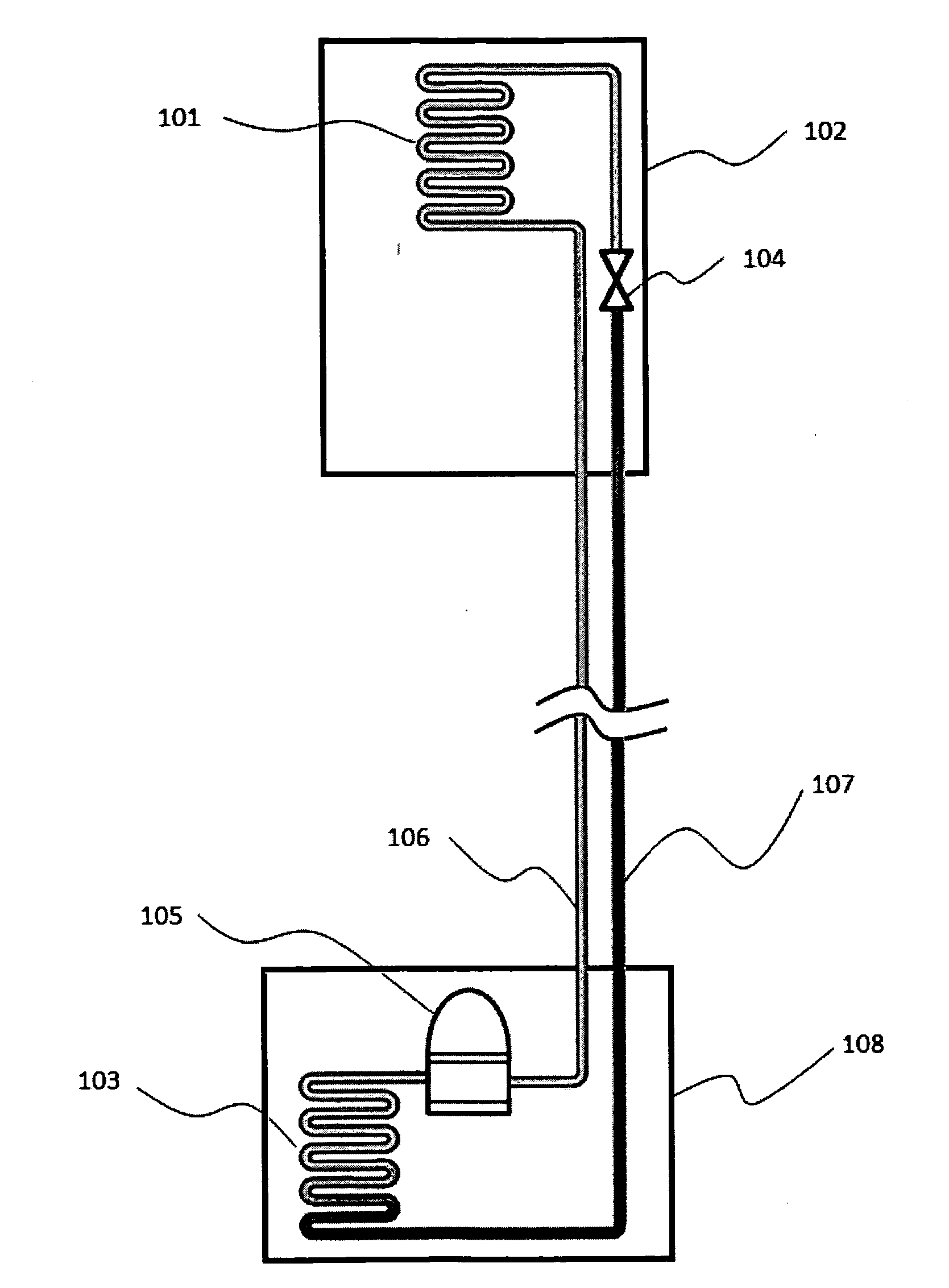 Split refrigerator