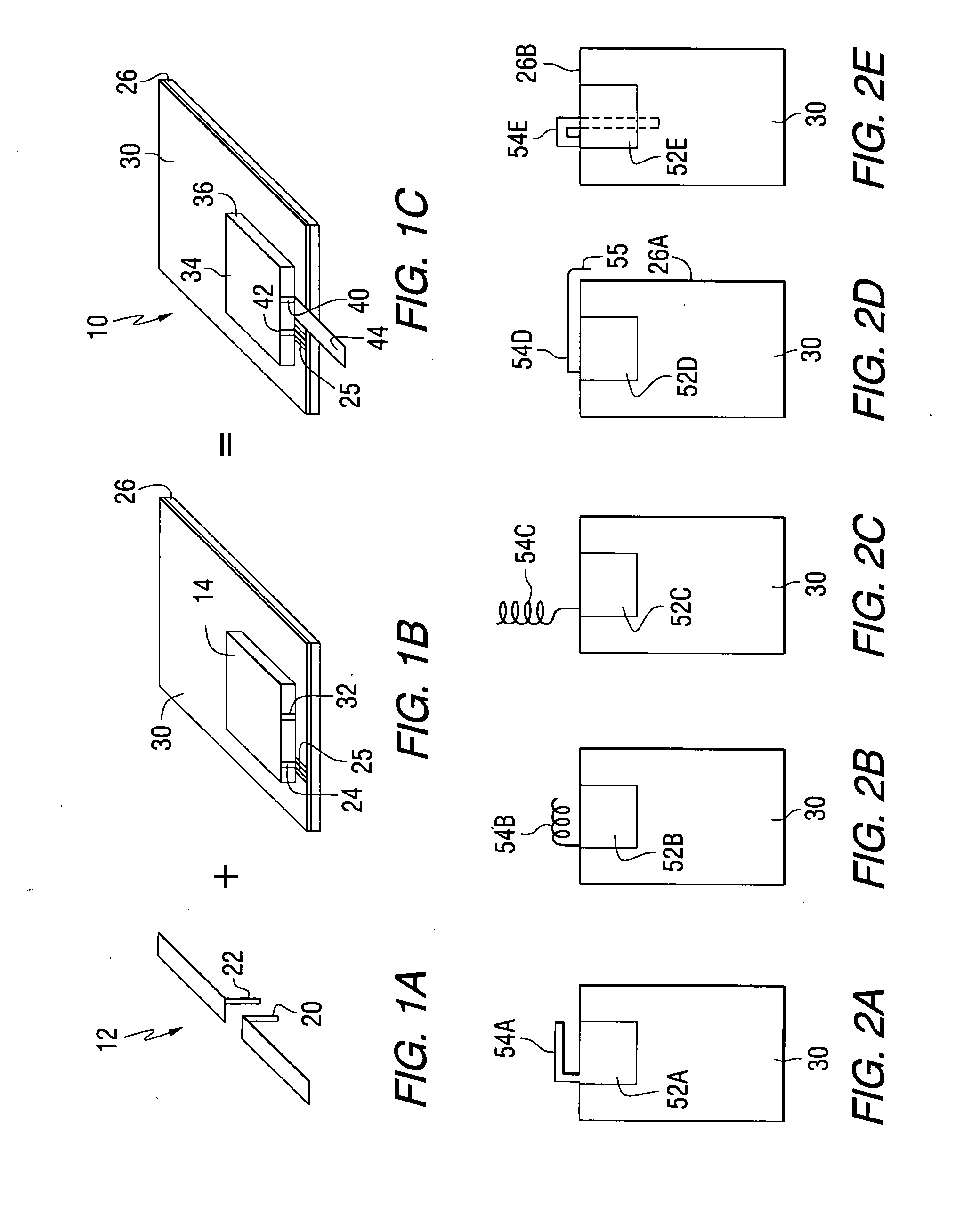 Compact dual band antenna having common elements and common feed