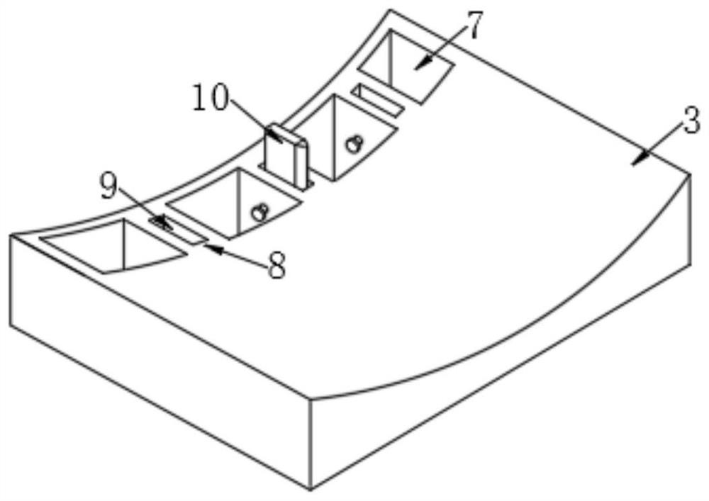 Automatic material collecting equipment for slitting large-opening-diameter thick-wall pipe and working method thereof