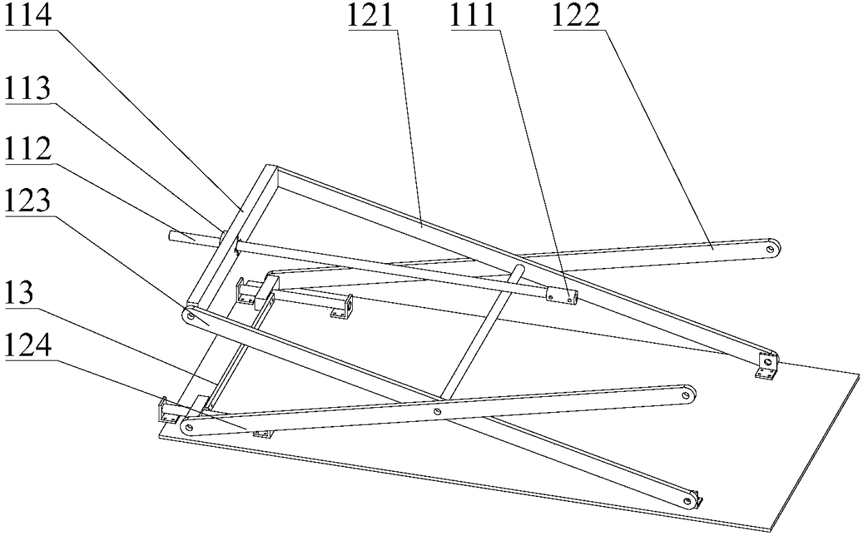 Sudoku parking drive device, parking device, parking garage and control method