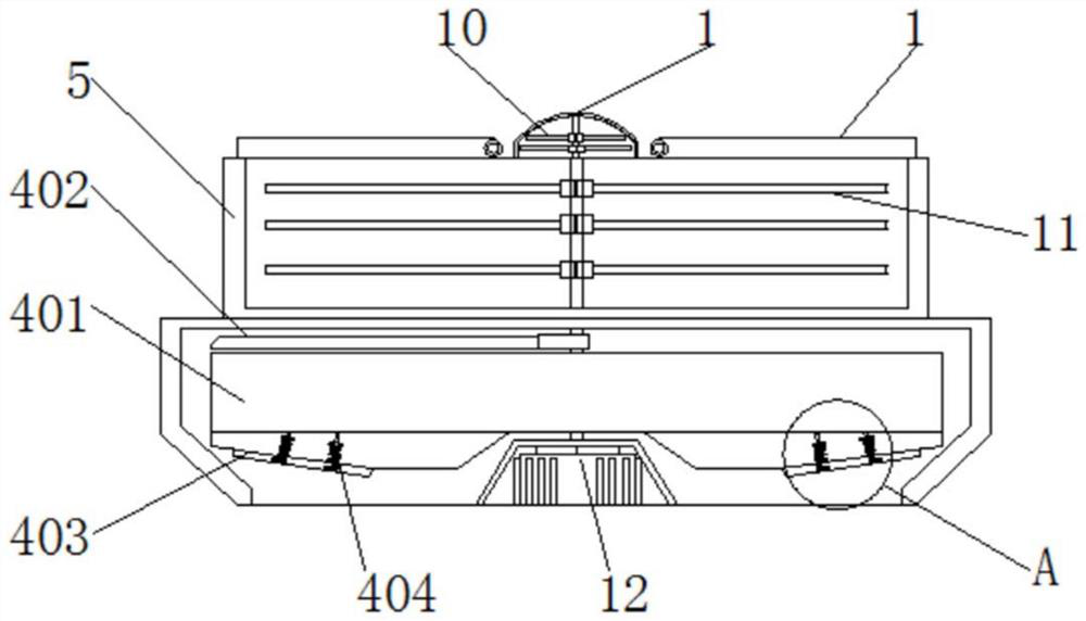 Mechanical and automatic granular material discharging equipment