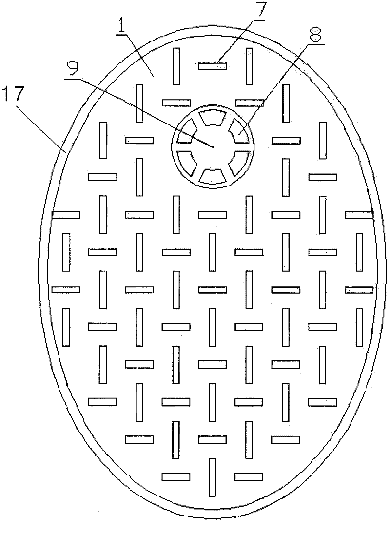 Water-saving toilet pad