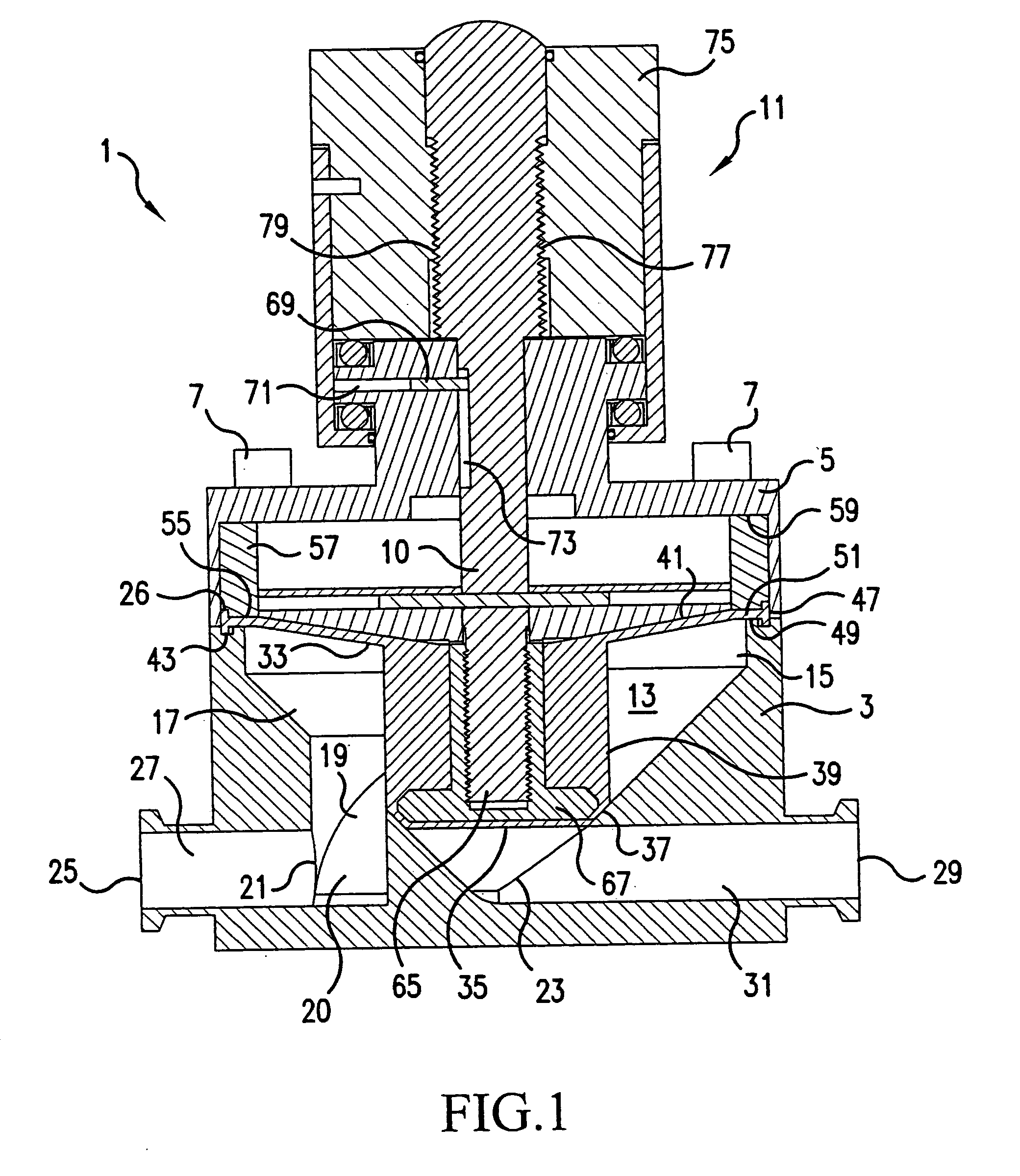 Circumferential sealing diaphragm valve