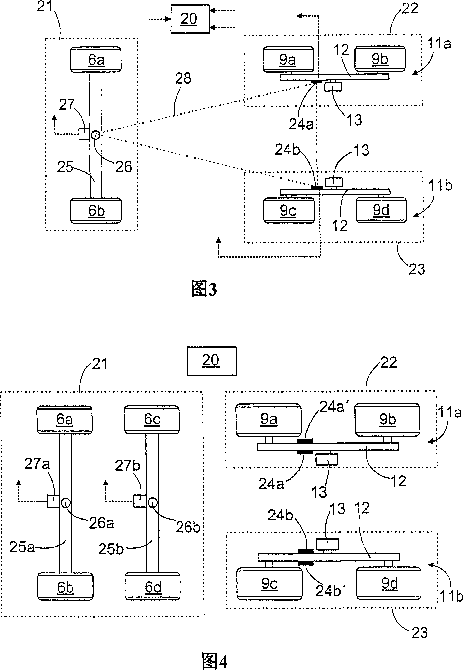 Arrangement for weighing transport vehicle load