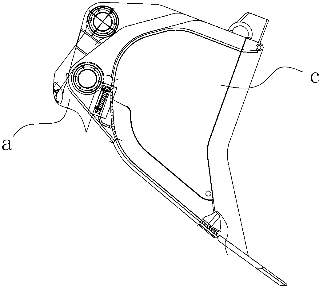 Adjustable limiting device applied to underground scooptram