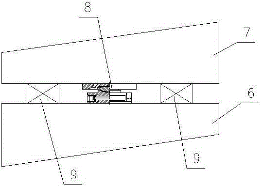 Horizontal elastic damping system for long-span bridges