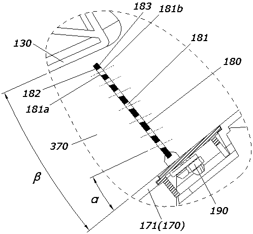 Air conditioner indoor unit and full-space air supplying device thereof