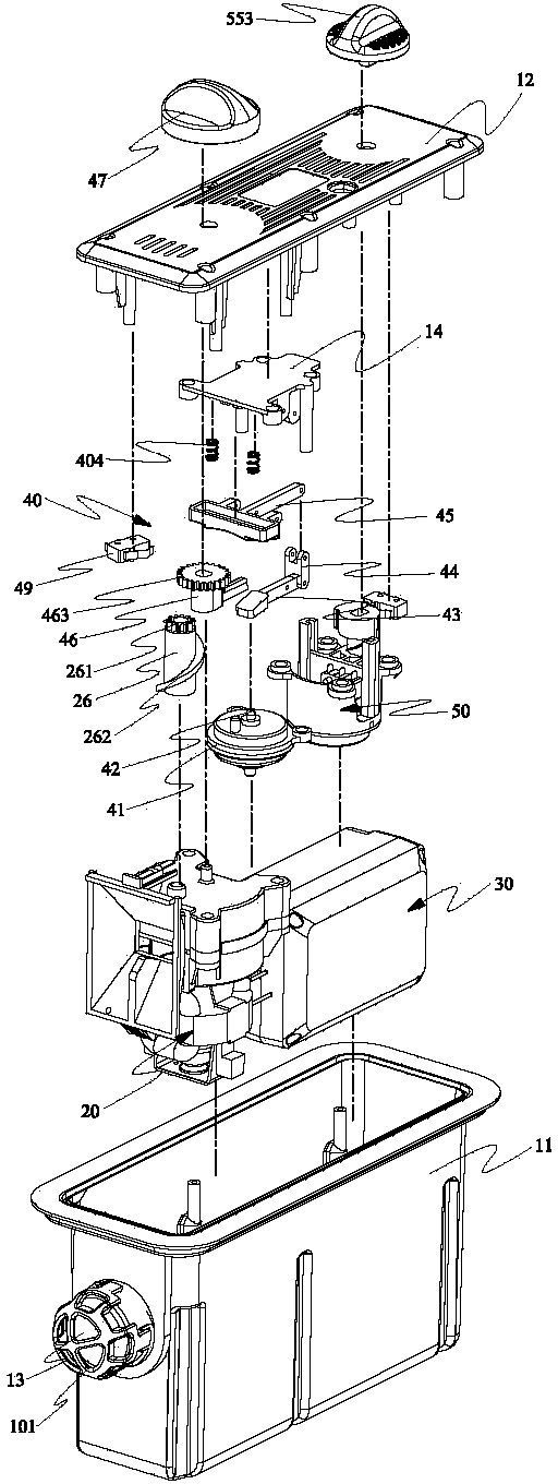 Internally-disposed automatic-control intelligent air pump