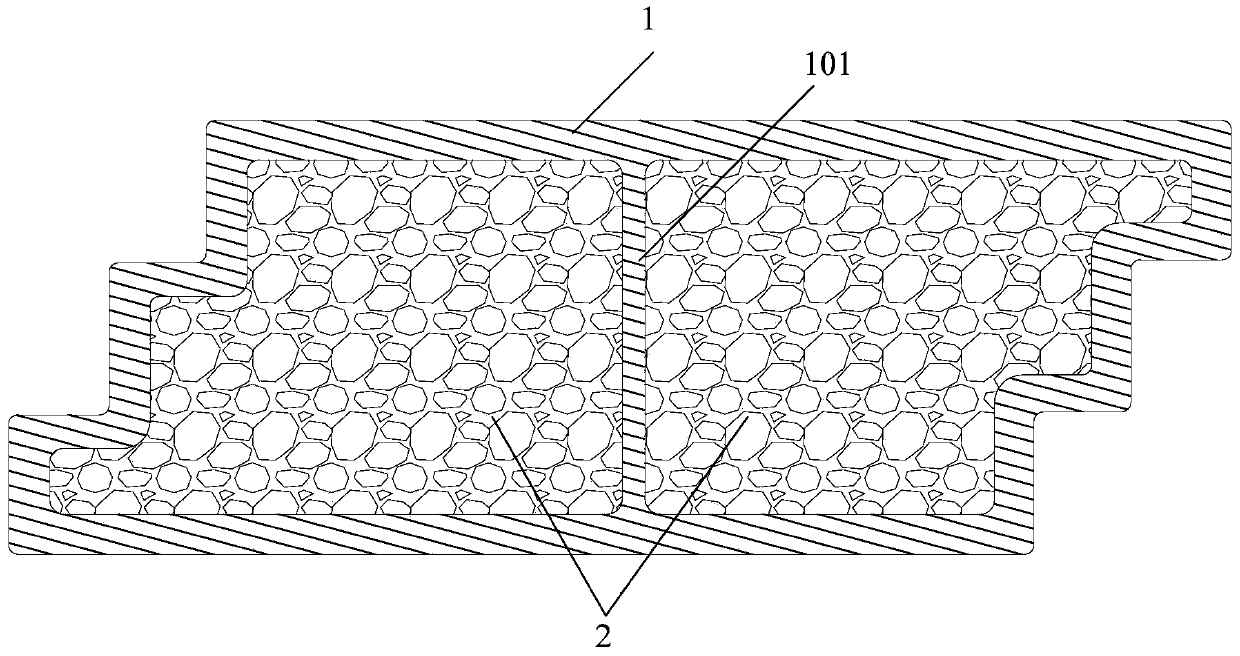 A kind of preparation method of refractory lightweight particle and wood-plastic composite board