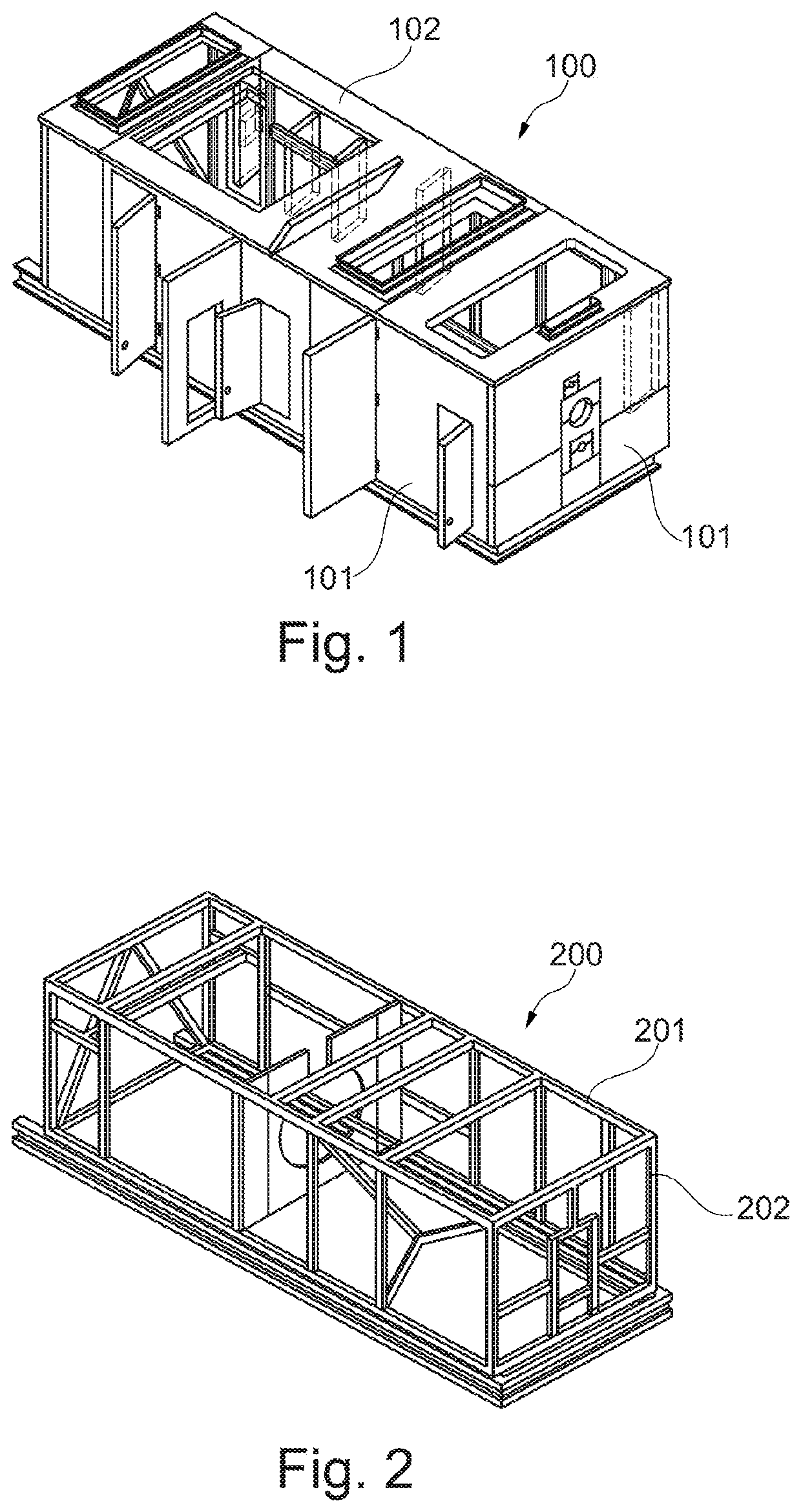 Apparatus for handling a turbomachine part