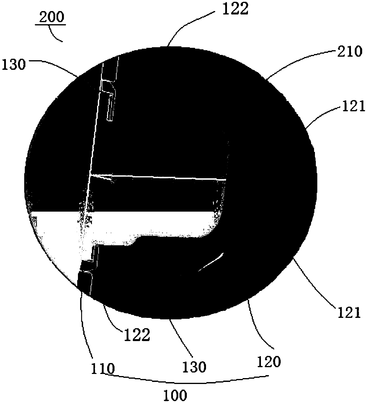 Support for fingerprint identification assembly, cover plate assembly and terminal