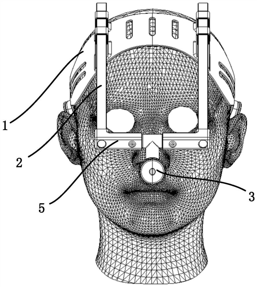 Face-capture motion-capture wearing device