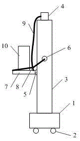 Waterproof power distribution device for production of lithium ion battery