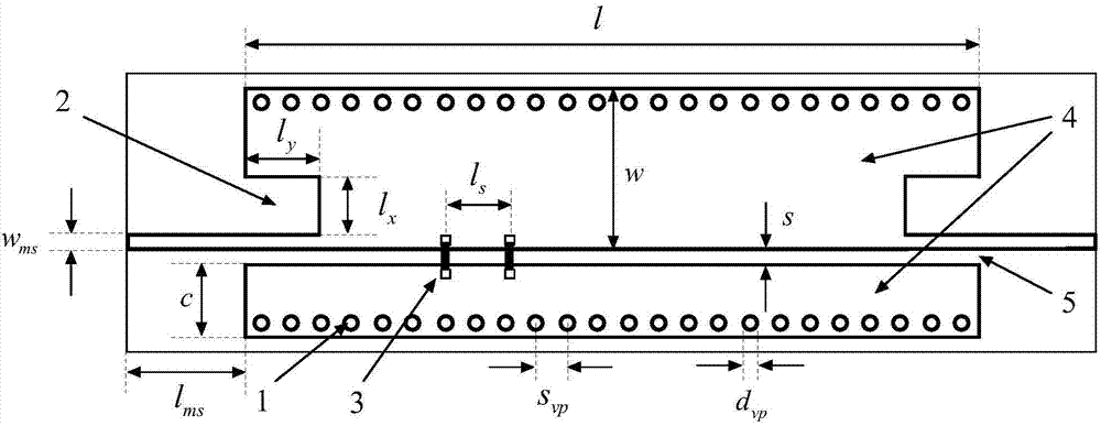 Continuous variable substrate integrated waveguide analog phase shifter