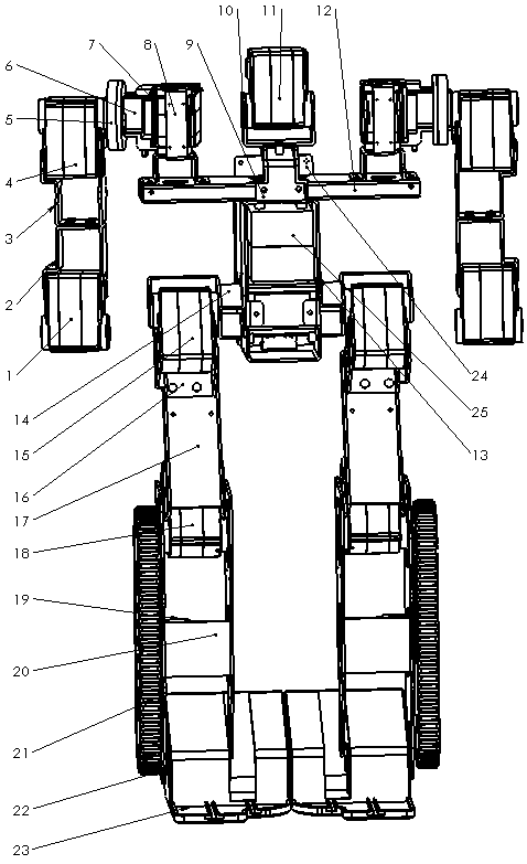 Crawler-type deformation robot