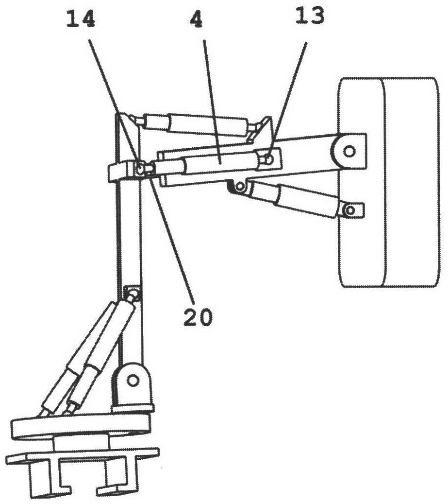 Six-motion stacking robot