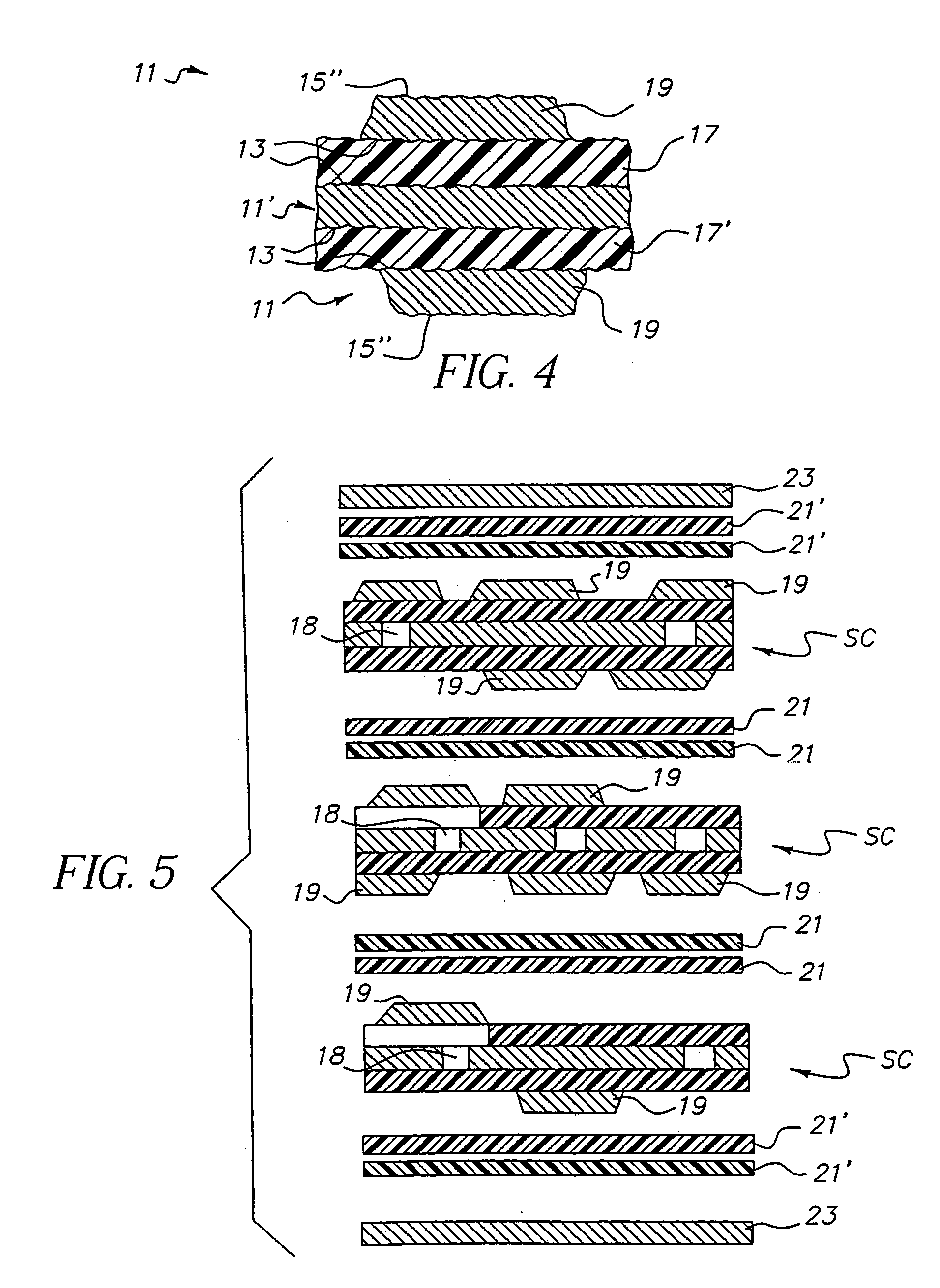 Circuitized substrate utilizing three smooth-sided conductive layers as part thereof and electrical assemblies and information handling systems utilizing same