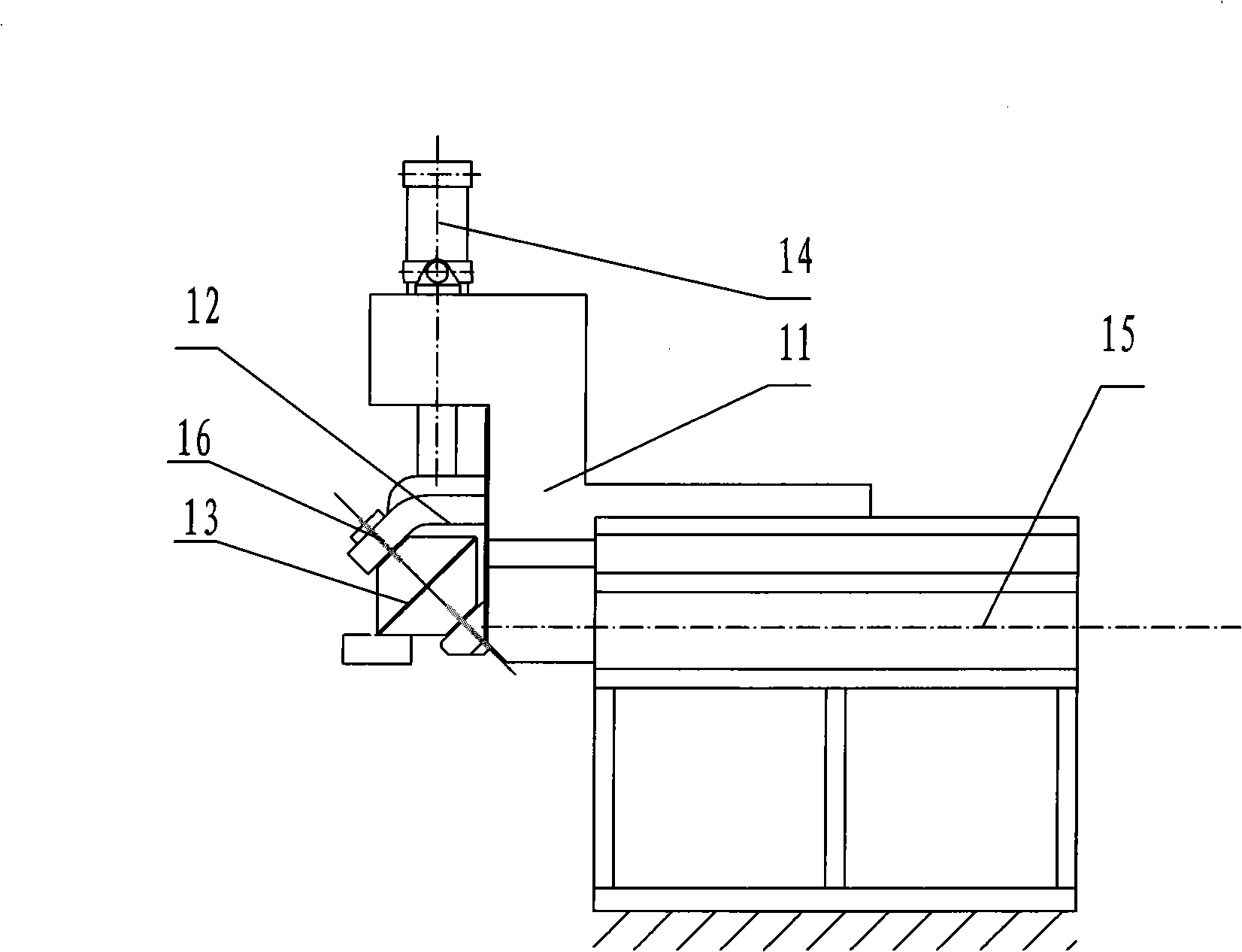 Large-sized flange molding equipment and molding technique