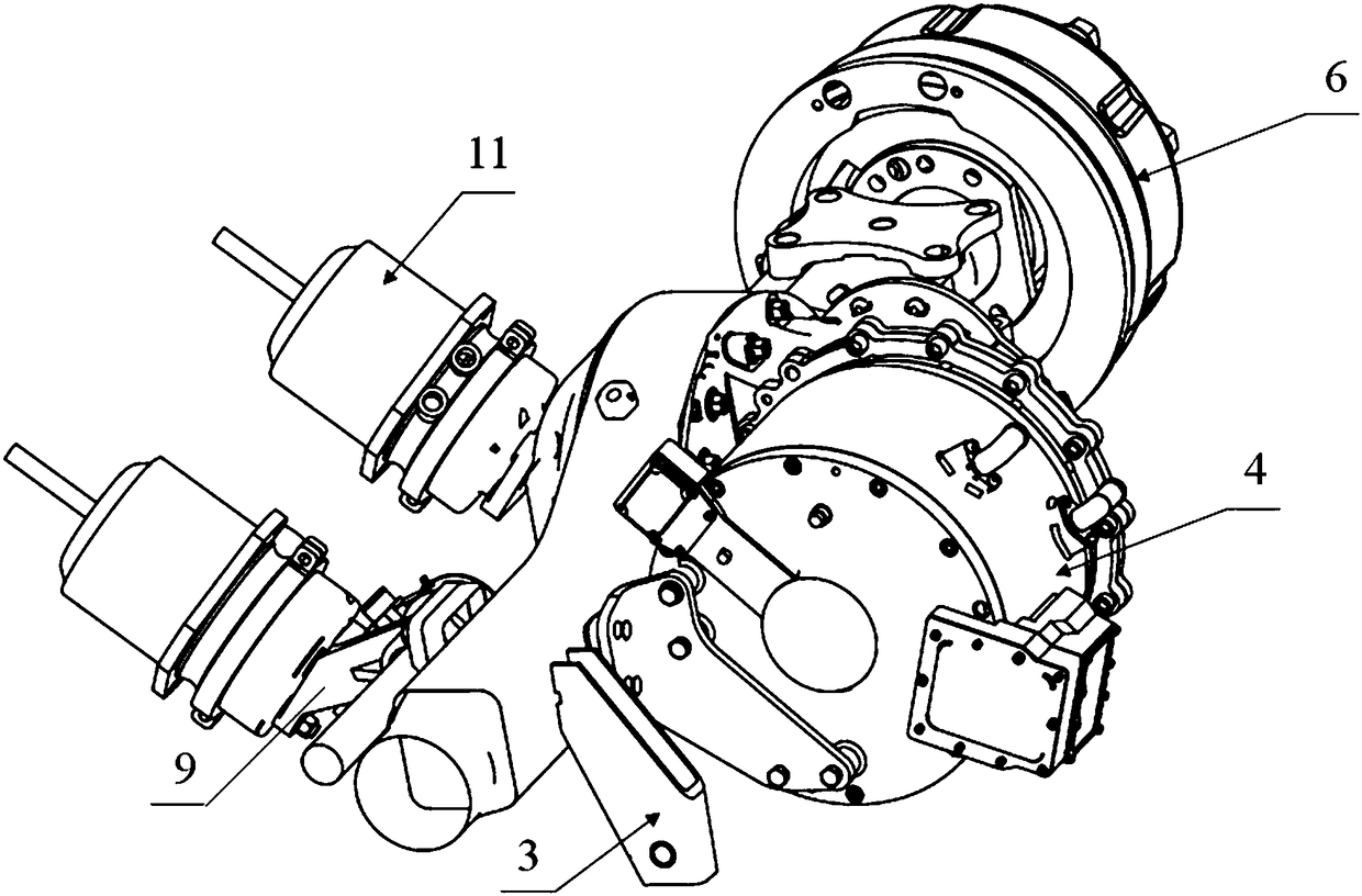 Electric driving rear axle assembly for light medium-type vehicle