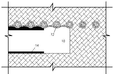 Tunnel construction method based on steel tube arch-rib supporting structure